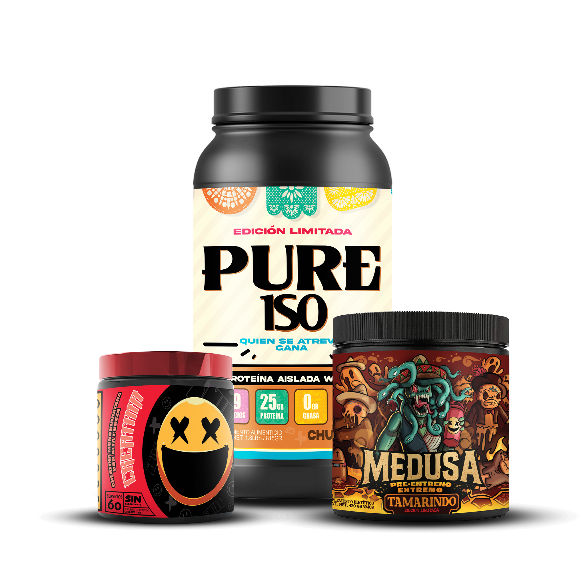 PURE ISO 1.8lbs / CREATINA 300gr / MEDUSA