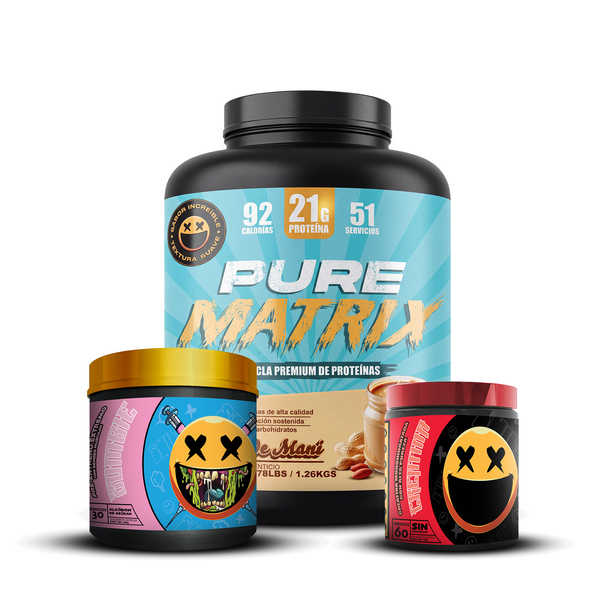 PURE MATRIX 2.78lbs / CREATINA 60s / ZOMBIE