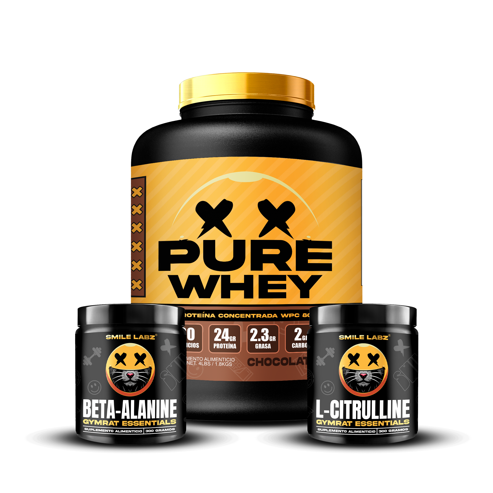 PURE WHEY 4lbs / BETA-ALANINE / L-CITRULLINE