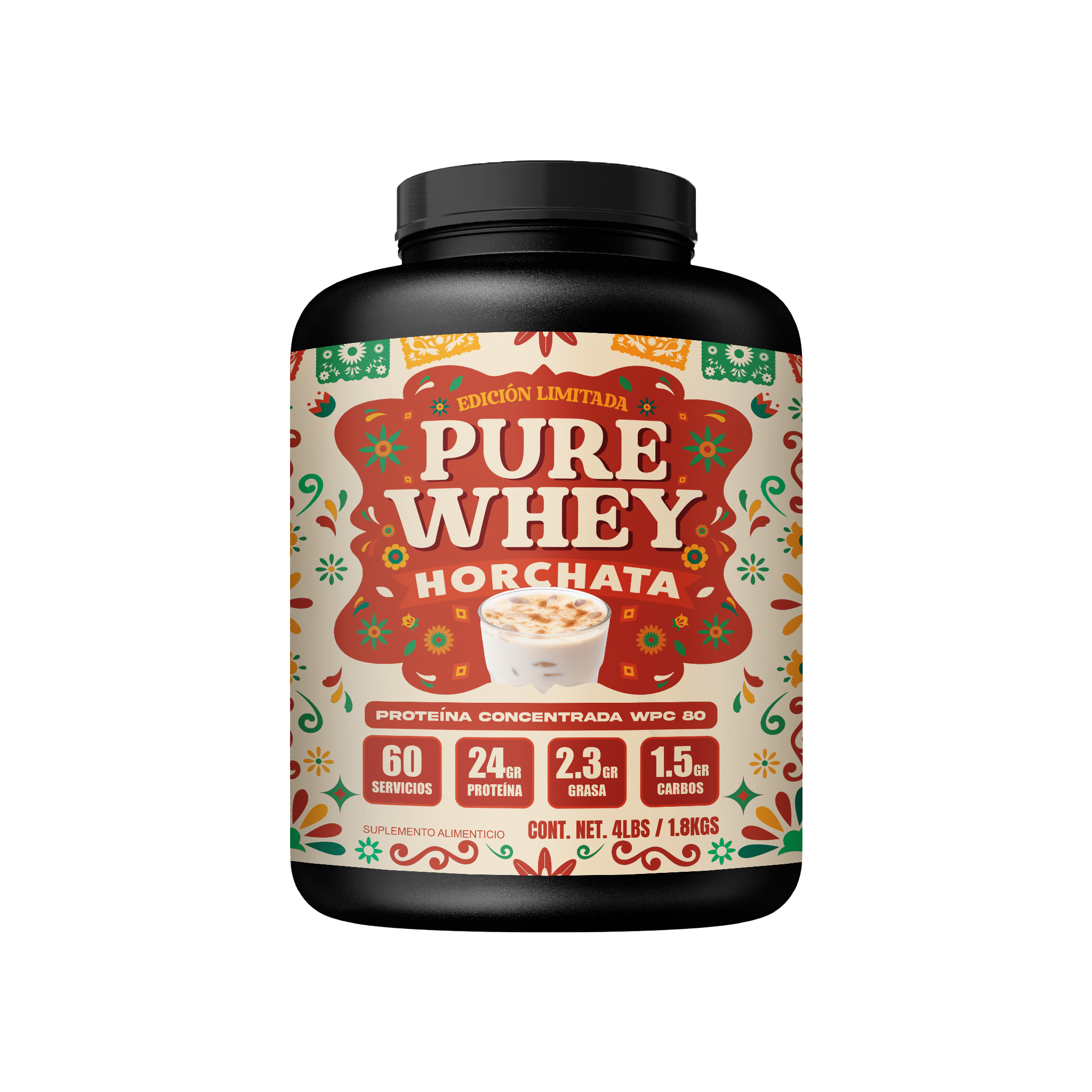 PURE WHEY 4lbs // Horchata
